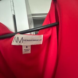 Neiman Marcus Vibrant Red Gown